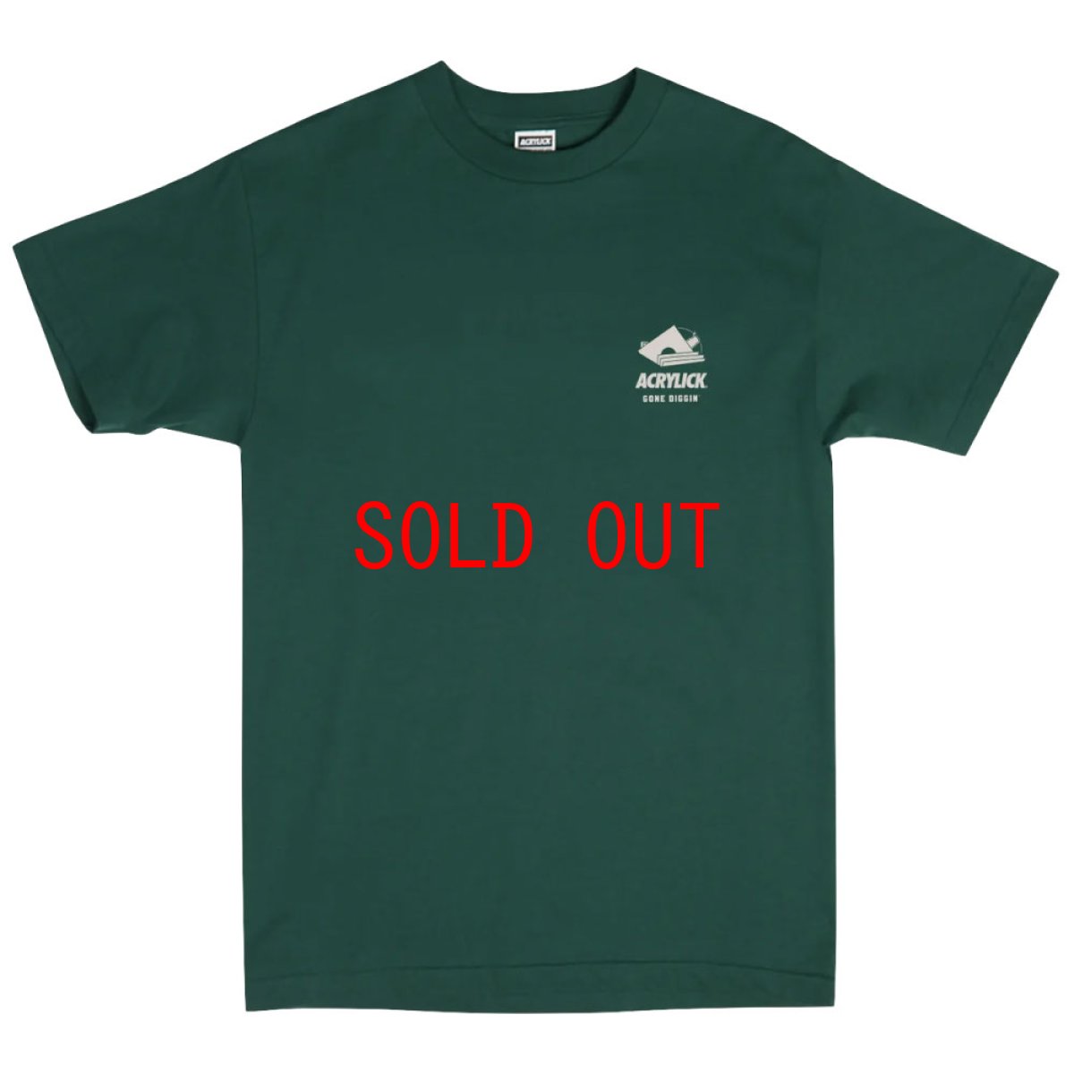画像3: Gone Diggin S/S Tee GRN 半袖 Tシャツ (3)