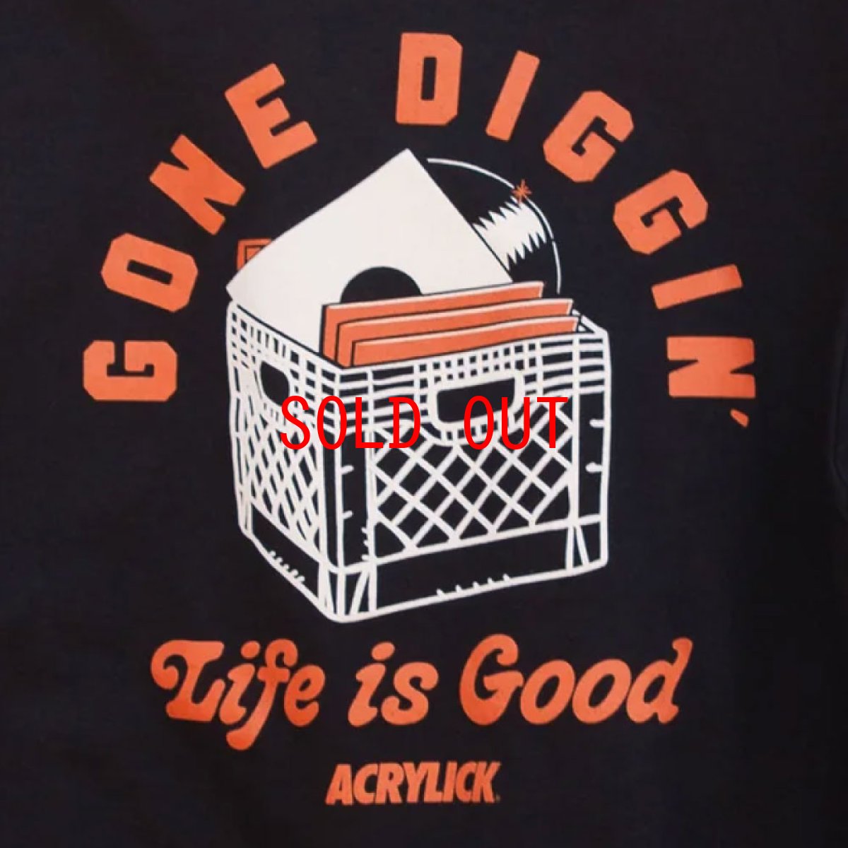 画像5: Gone Diggin S/S Tee BLK 半袖 Tシャツ (5)