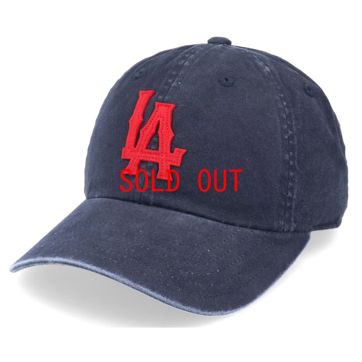 画像3: 【American Needle 沖縄 帽子 セレクトショップ 通販】 Archive Pacific Coast League LA Angels Strapback Cap Navy ロサンゼルス エンジェルス ストラップバック キャップ (3)