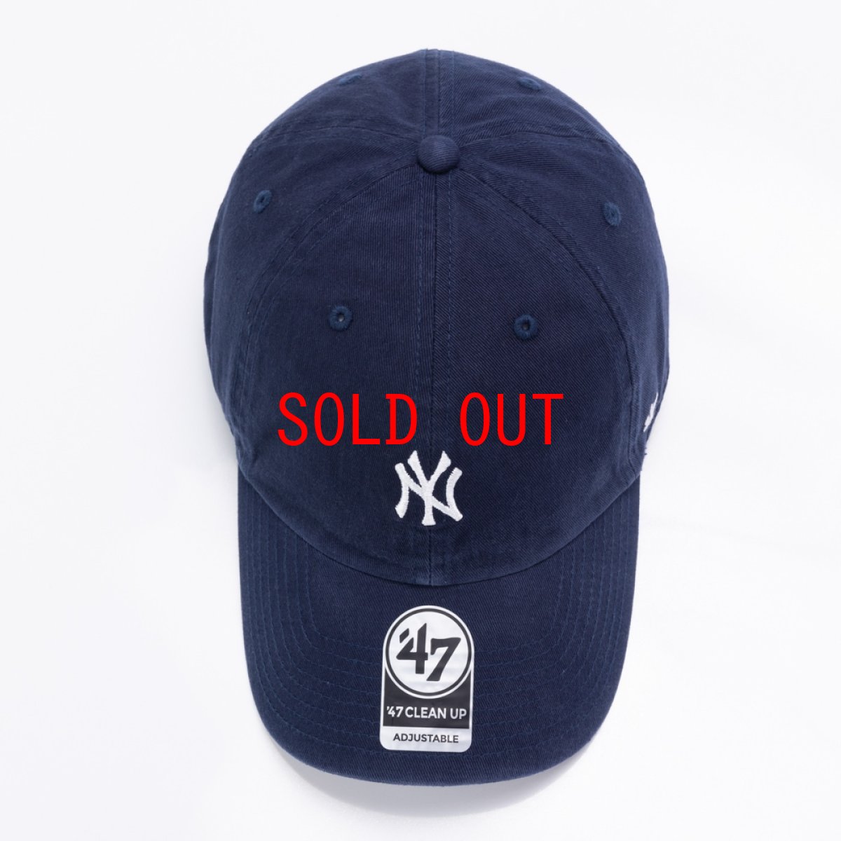 画像12: New York Yankees Baserunner Clean Up Cap Navy ヤンキース ベースランナー クリーンナップ スモール ロゴ キャップ 帽子 (12)