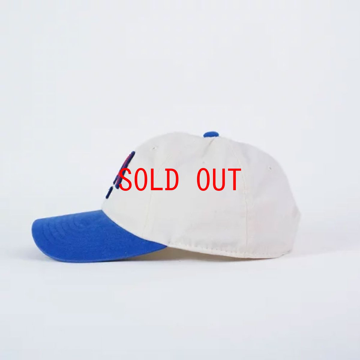 画像2: Archive LA Angels Ivory Royal Strapback Cap ロサンゼルス エンジェルス ストラップバック キャップ 帽子 (2)