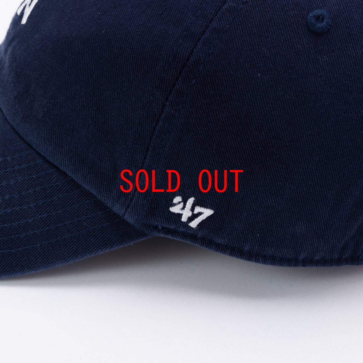 画像6: New York Yankees Baserunner Clean Up Cap Navy ヤンキース ベースランナー クリーンナップ スモール ロゴ キャップ 帽子 (6)