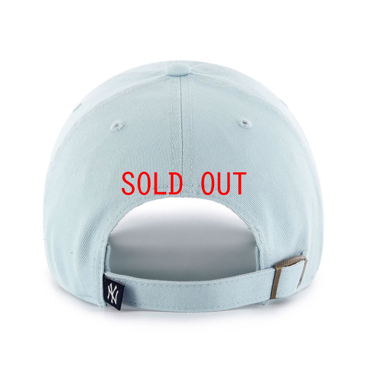 画像2: New York Yankees Clean Up Ball Cap Light Blue ニューヨーク ヤンキース クリーンナップ キャップ 帽子 (2)
