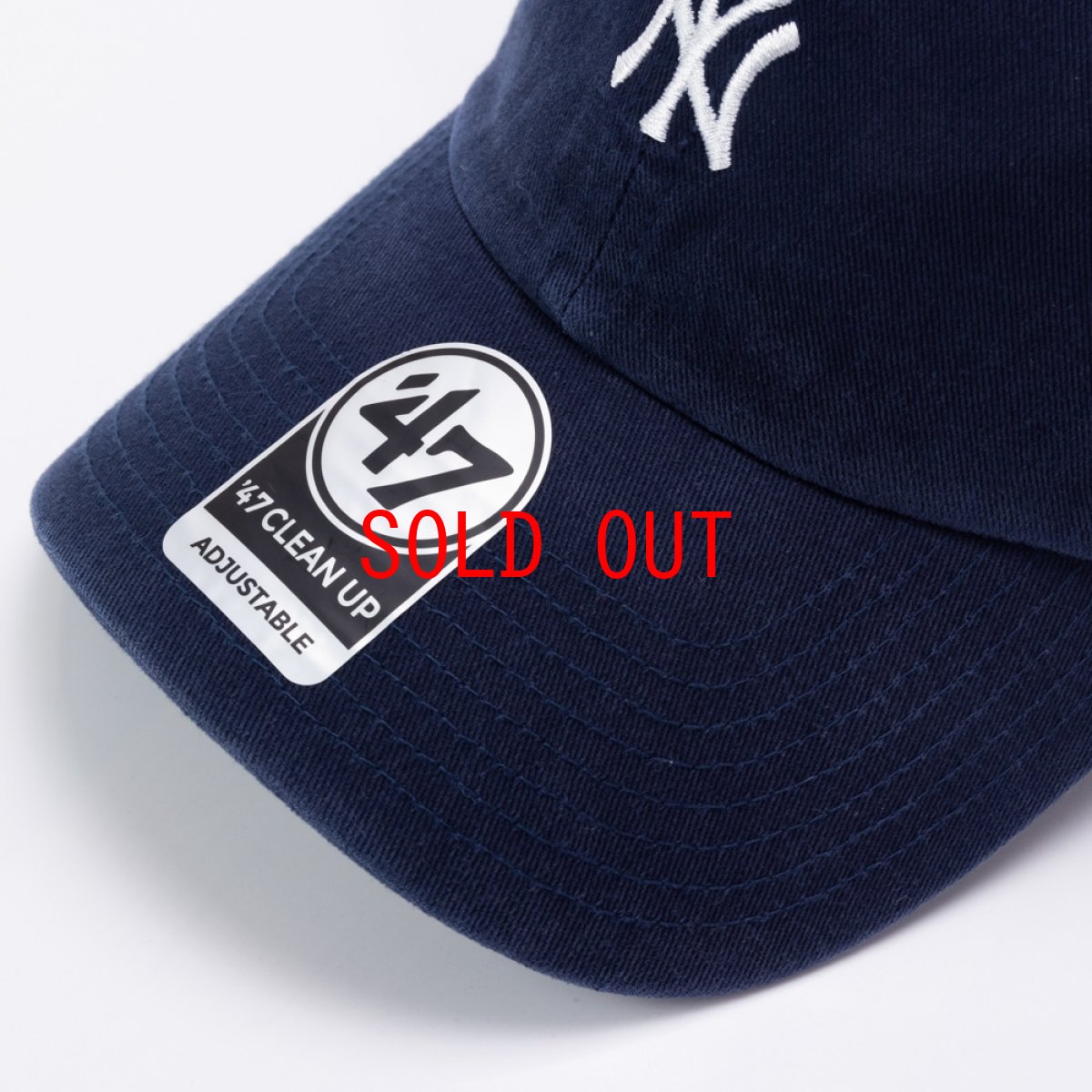 画像5: New York Yankees Baserunner Clean Up Cap Navy ヤンキース ベースランナー クリーンナップ スモール ロゴ キャップ 帽子 (5)