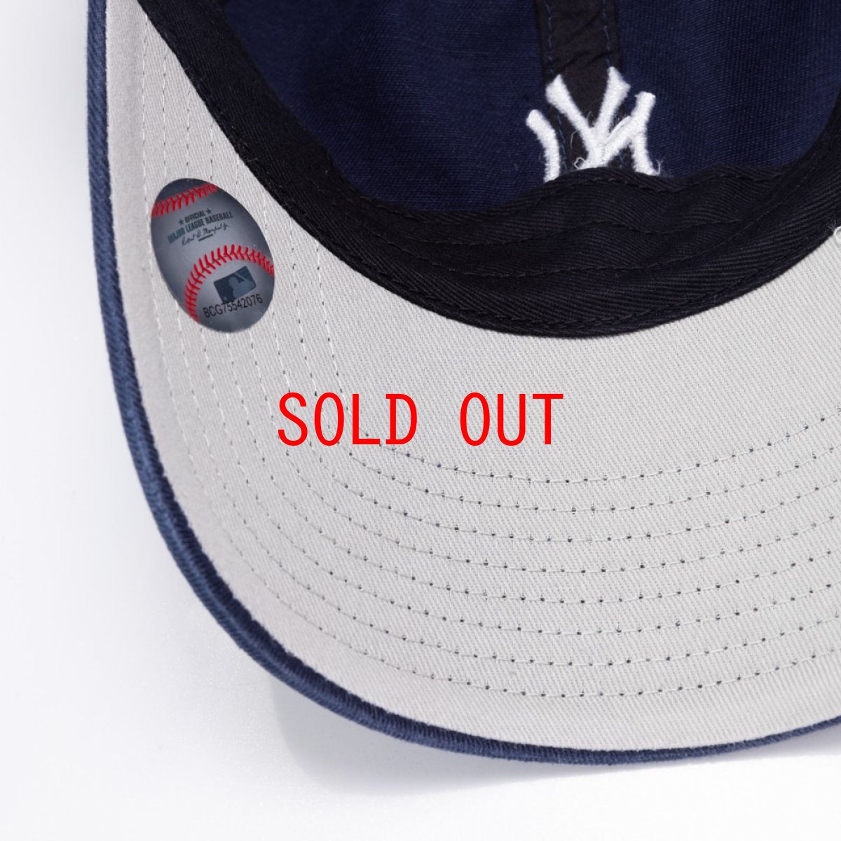 画像10: New York Yankees Baserunner Clean Up Cap Navy ヤンキース ベースランナー クリーンナップ スモール ロゴ キャップ 帽子 (10)