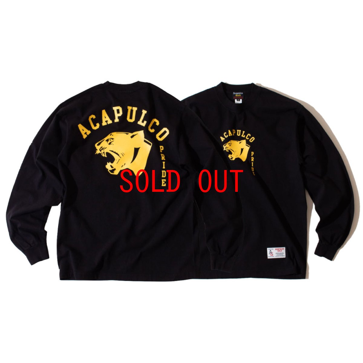 画像1: Panther L/S Tee パンサー 長袖 Tシャツ (1)