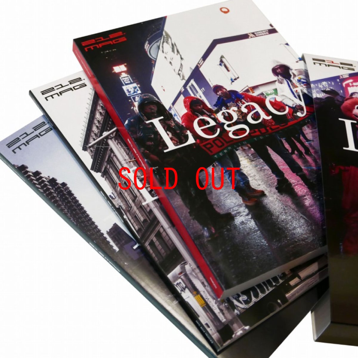画像1: 212Mag (トゥートゥエルブマガジン) "Legacy" 3冊Boxセット (1)