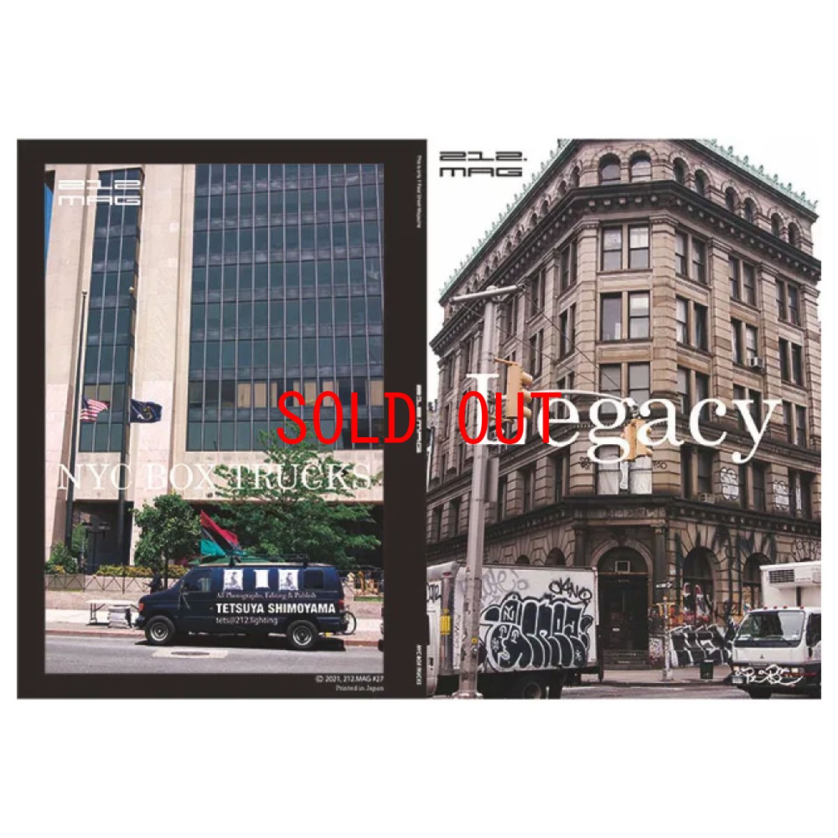 画像3: 212Mag (トゥートゥエルブマガジン) "Legacy" 3冊Boxセット (3)