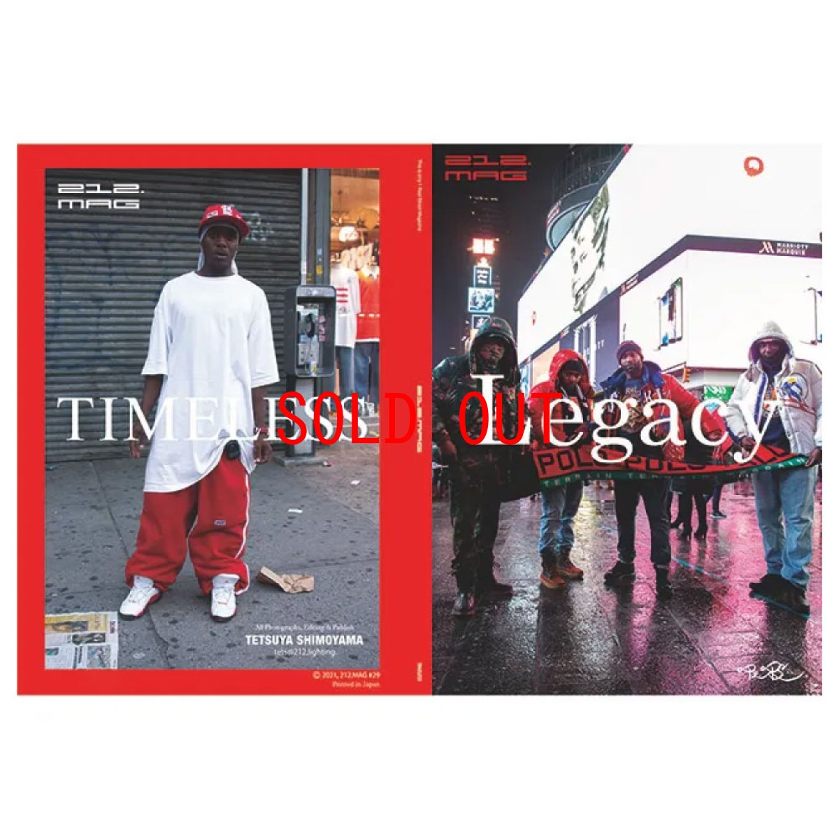 画像4: 212Mag (トゥートゥエルブマガジン) "Legacy" 3冊Boxセット (4)