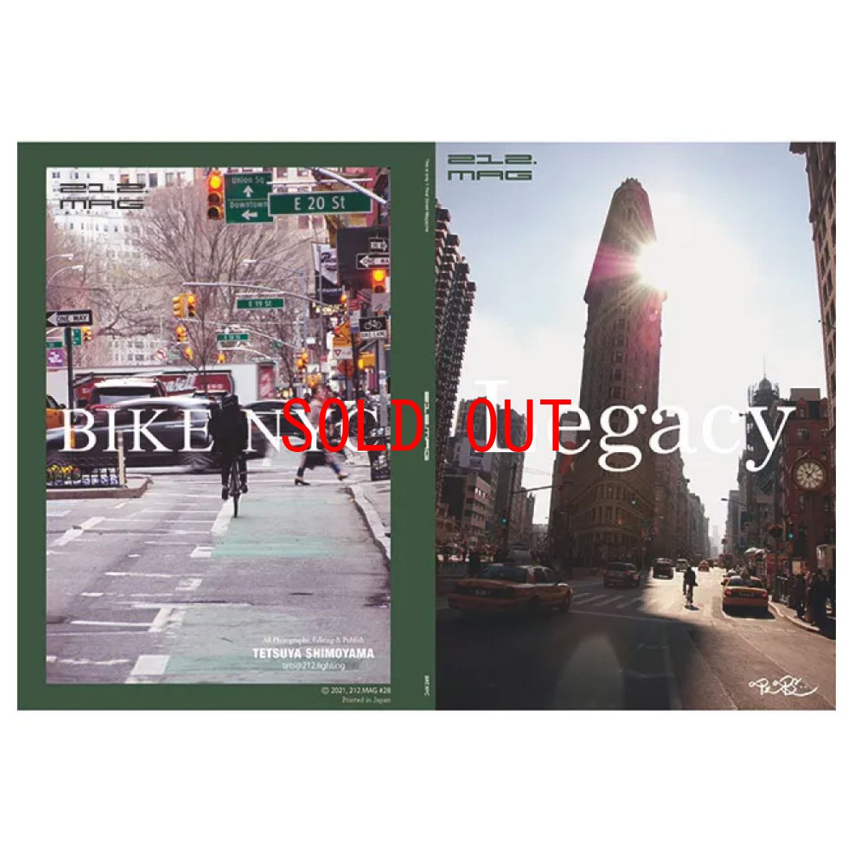 画像5: 212Mag (トゥートゥエルブマガジン) "Legacy" 3冊Boxセット (5)