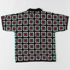 画像4: FLOCHET Knit S/S Shirts クロシェット ニット 半袖 シャツ (4)
