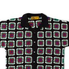 画像3: FLOCHET Knit S/S Shirts クロシェット ニット 半袖 シャツ (3)