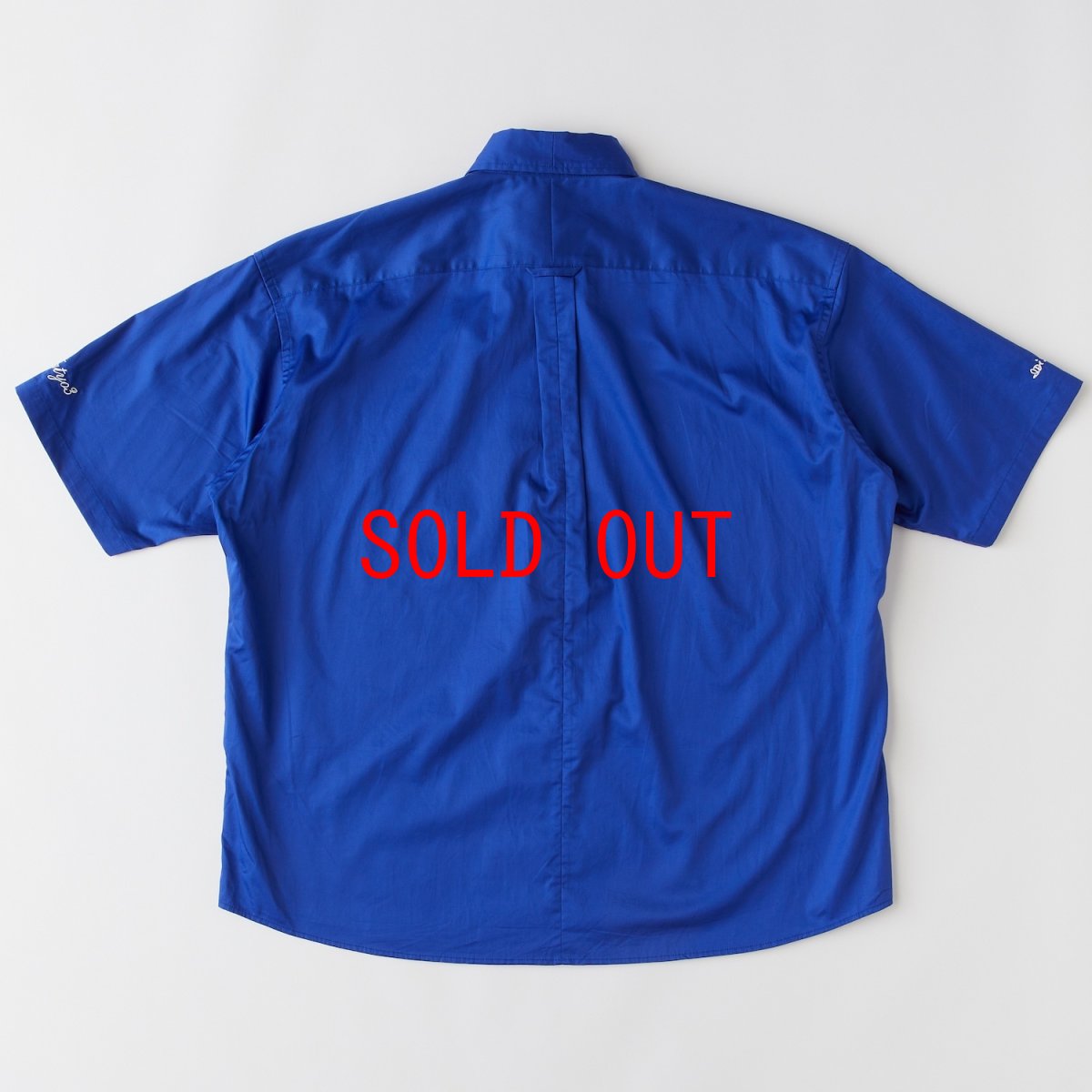 画像2: I.S.M.S.G. S/S Shirts BLU BIG シルエット 半袖 シャツ (2)