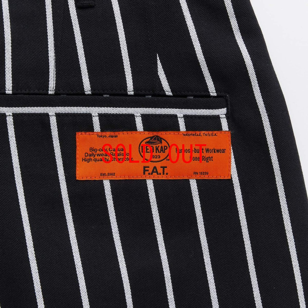 画像4: THREEKAP × Red Kap Stripe Work Pants レッド キャップ  パンツ (4)