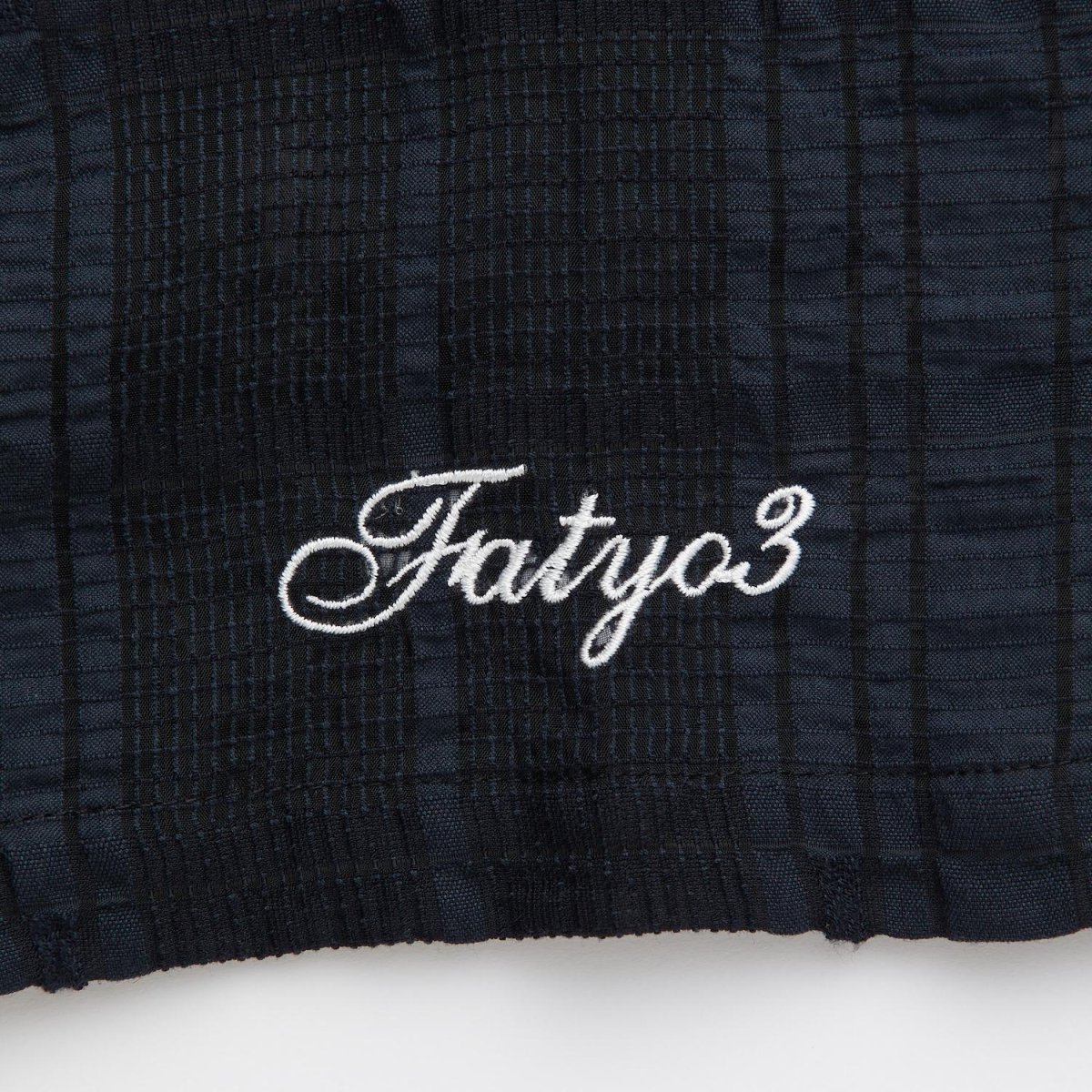画像4: GIGALACY S/S Mesh Shirts NVY 半袖 メッシュ チェック シャツ (4)