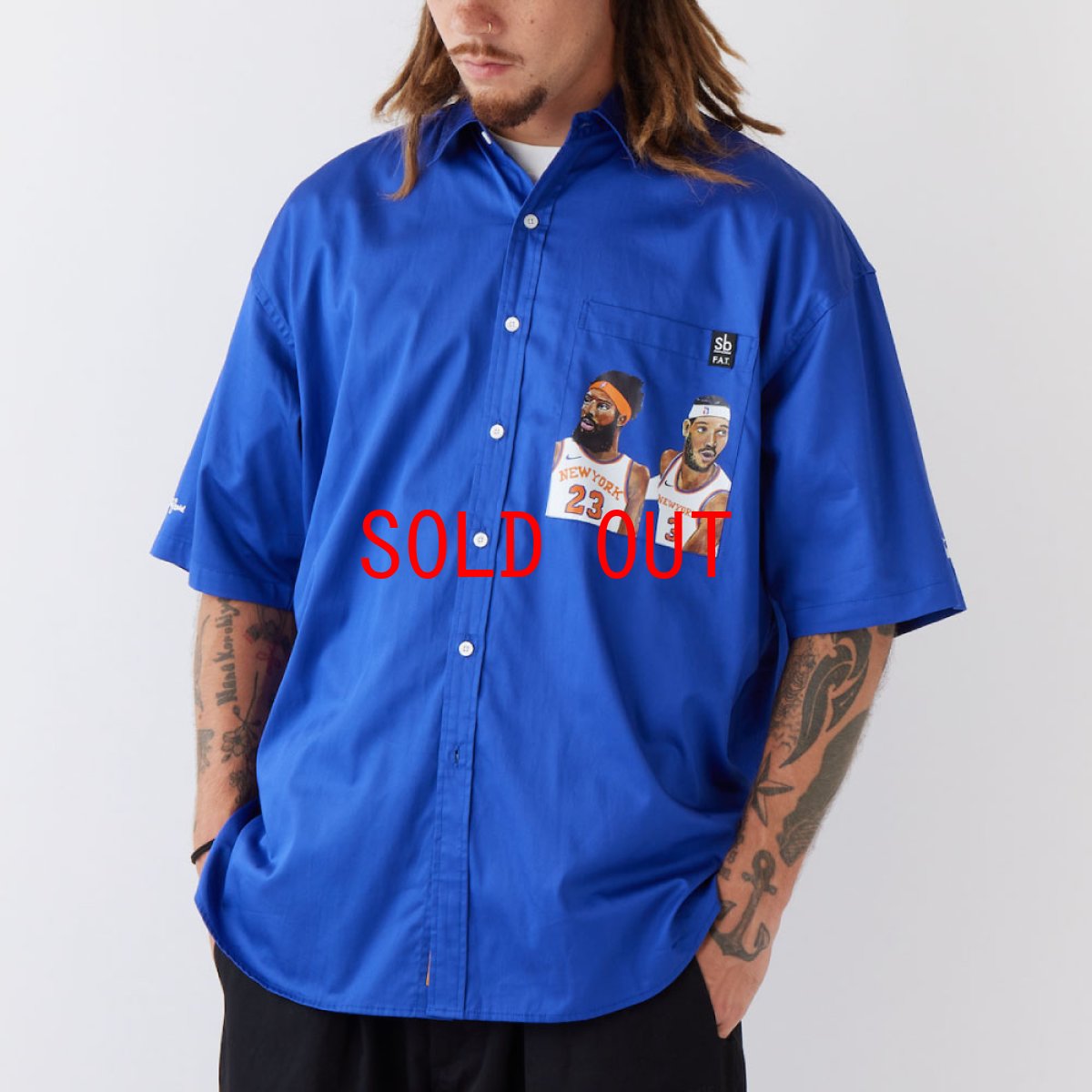 画像3: I.S.M.S.G. S/S Shirts BLU BIG シルエット 半袖 シャツ (3)