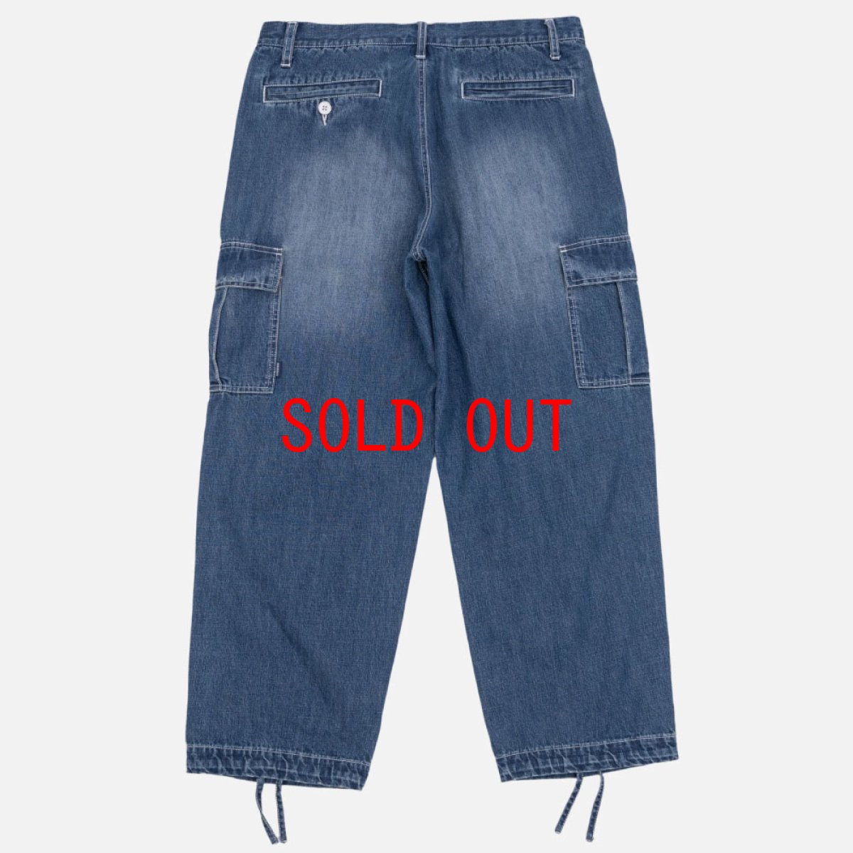 画像3: Engineer Denim Cargo Pants BLU エンジニア デニム カーゴ パンツ (3)