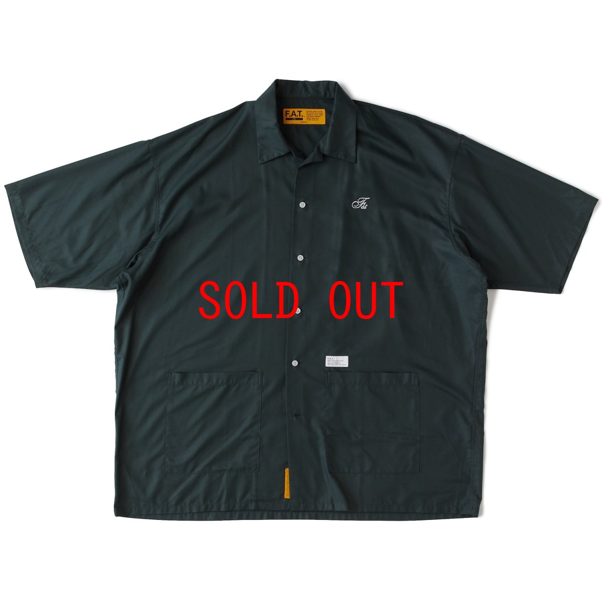 画像2: GIGASMOOTH S/S Shirts GRN 半袖 スパンクロス シャツ (2)