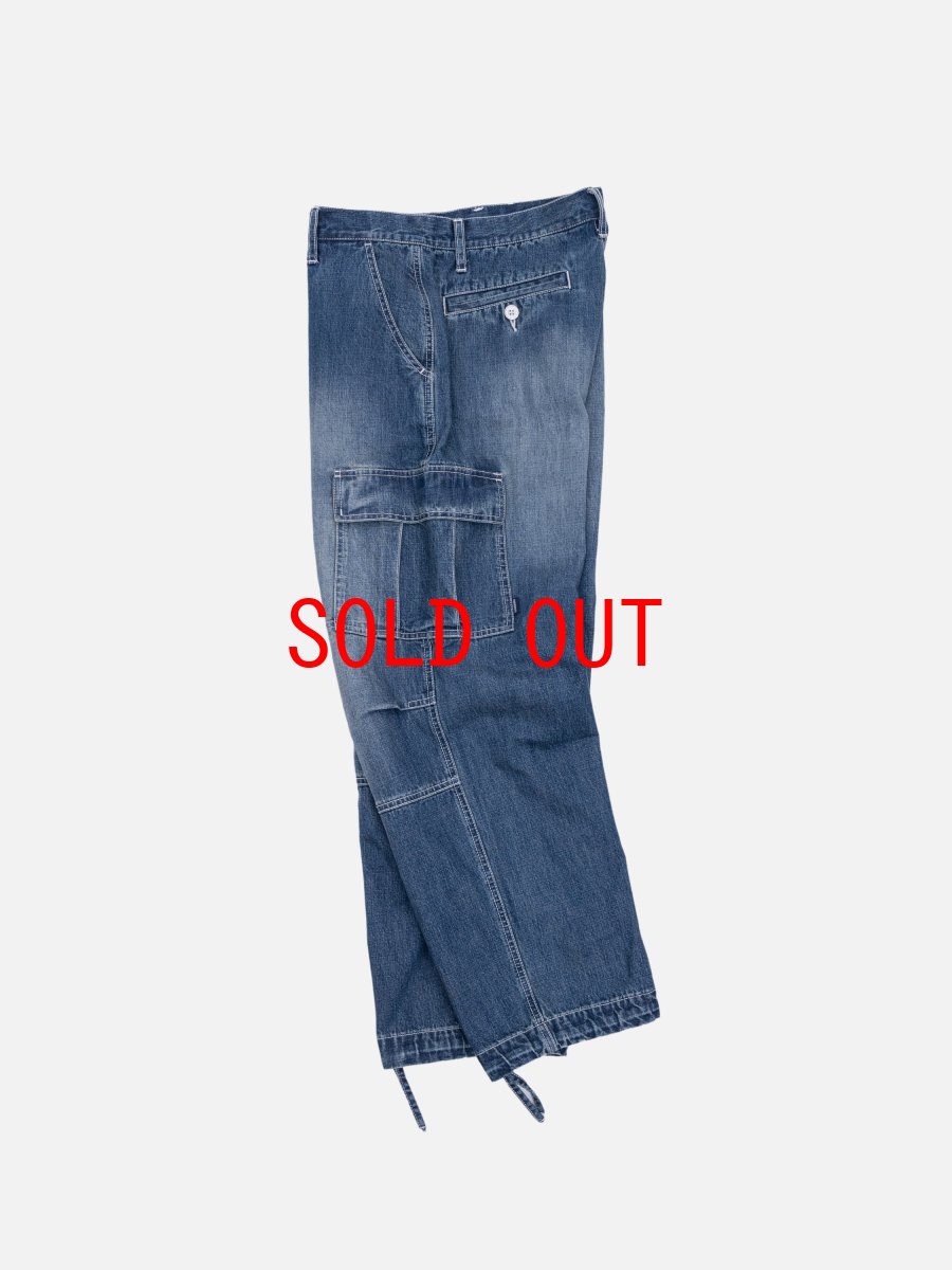 画像14: Engineer Denim Cargo Pants BLU エンジニア デニム カーゴ パンツ (14)