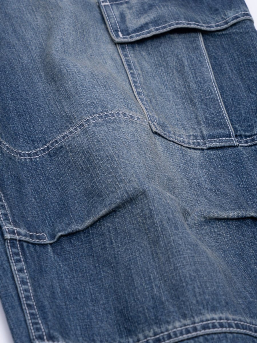 画像5: Engineer Denim Cargo Pants BLU エンジニア デニム カーゴ パンツ (5)