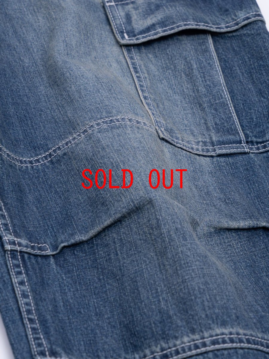 画像5: Engineer Denim Cargo Pants BLU エンジニア デニム カーゴ パンツ (5)