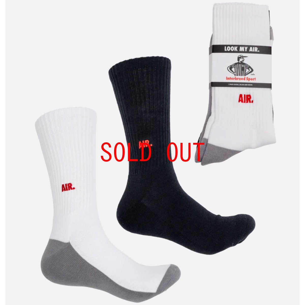 画像1: AIR Socks (2Pack) エア ソックス 靴下 (1)