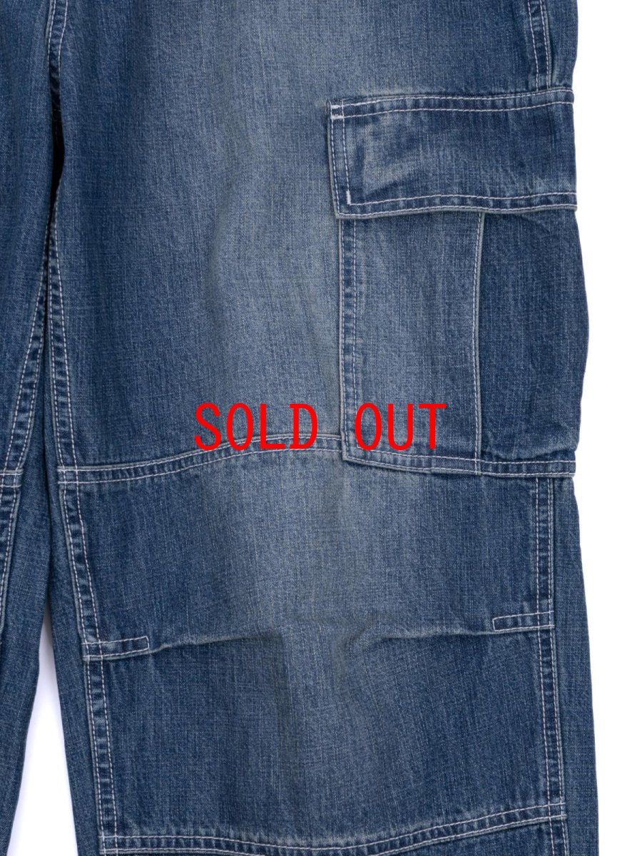 画像7: Engineer Denim Cargo Pants BLU エンジニア デニム カーゴ パンツ (7)