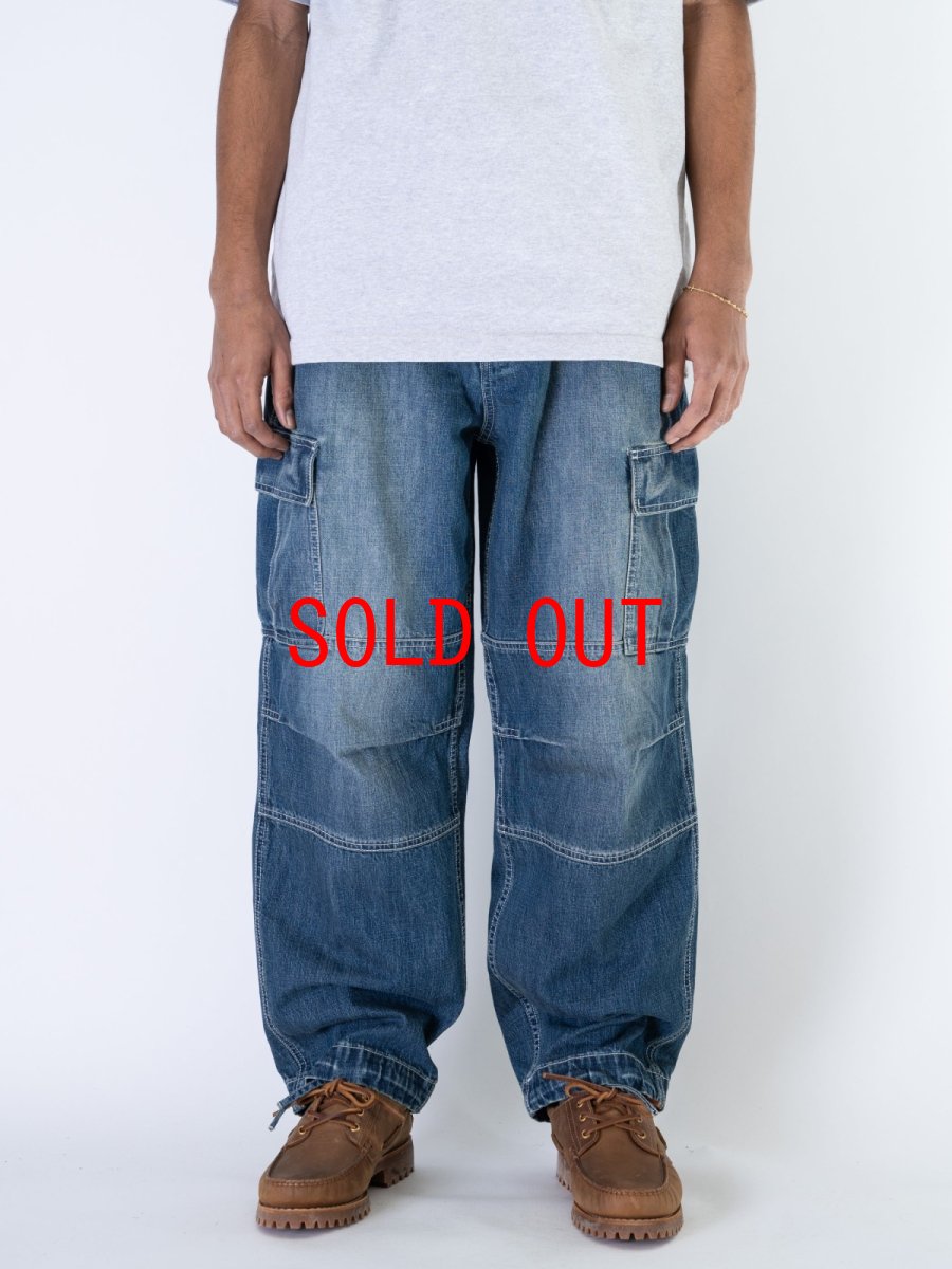 画像10: Engineer Denim Cargo Pants BLU エンジニア デニム カーゴ パンツ (10)