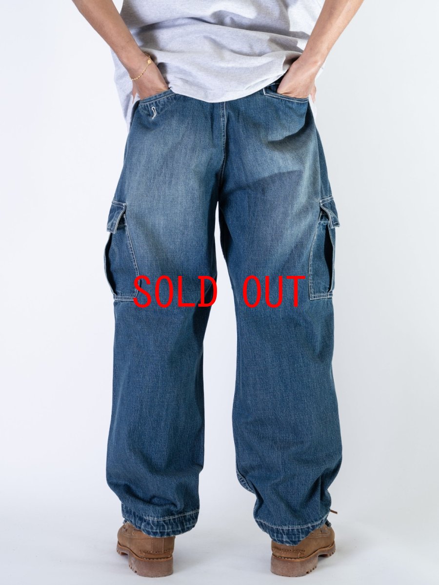 画像11: Engineer Denim Cargo Pants BLU エンジニア デニム カーゴ パンツ (11)