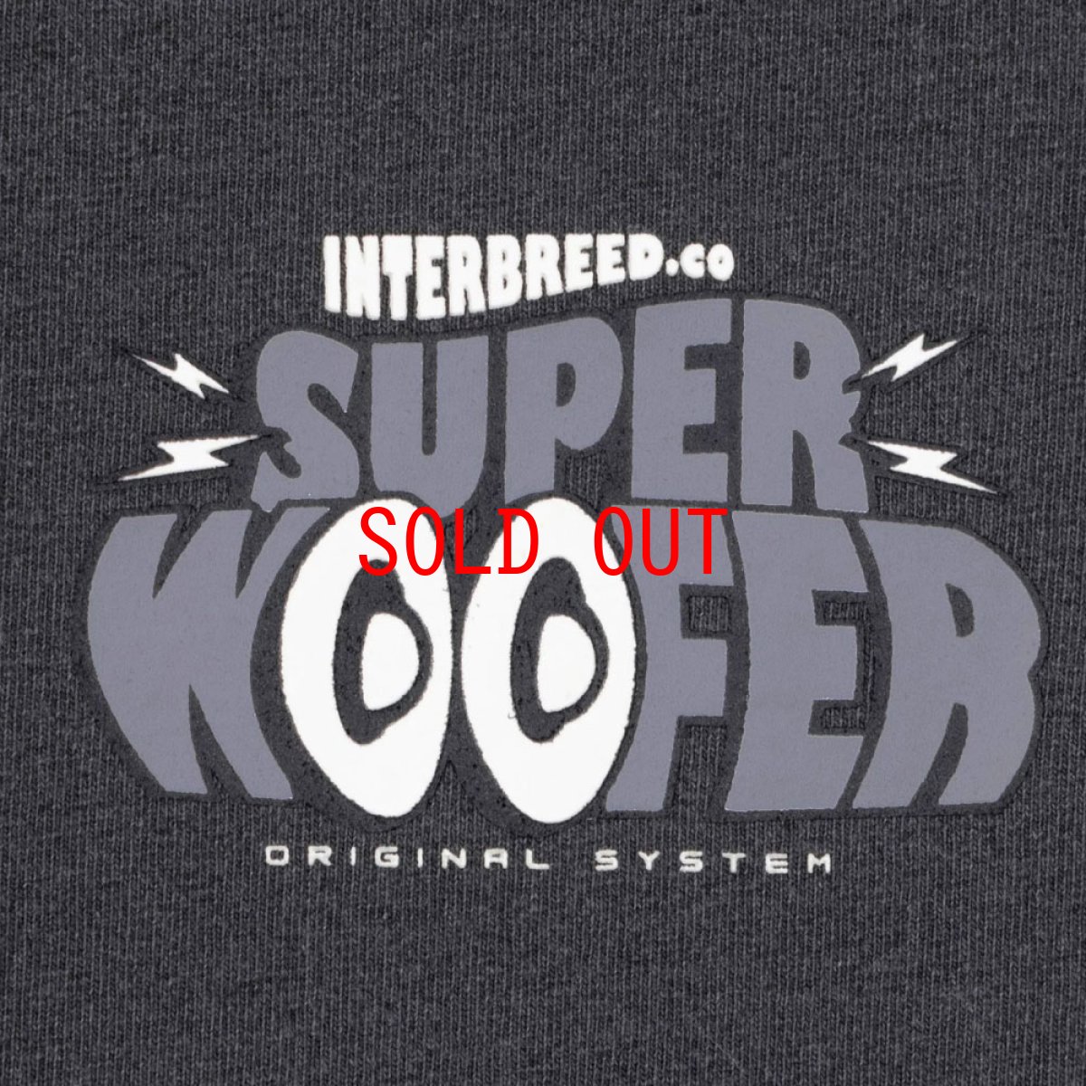 画像7: Super Woofer Promo L/S Tee Washed BLK ウォッシュ プロモ 長袖 Tシャツ (7)