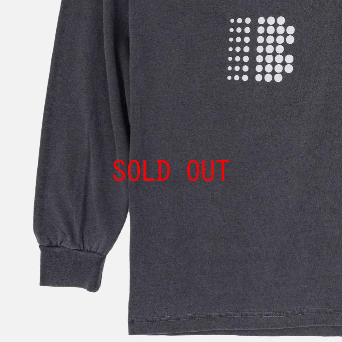 画像6: Super Woofer Promo L/S Tee Washed BLK ウォッシュ プロモ 長袖 Tシャツ (6)