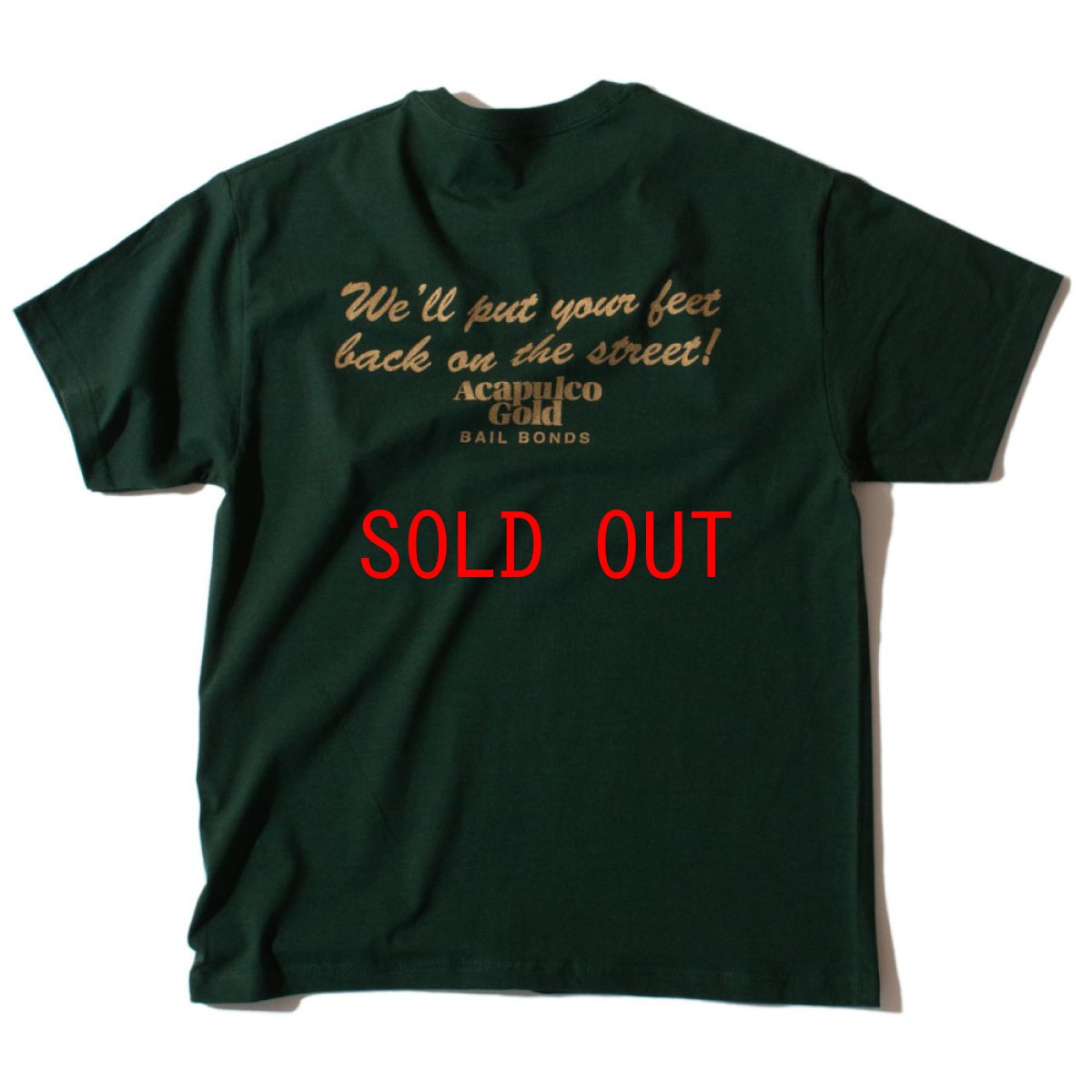 画像10: BAIL BONDS S/S Tee Green 半袖 Tシャツ (10)
