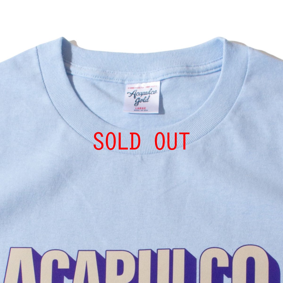 画像4: Aztec S/S Tee L.Blue 半袖 Tシャツ (4)