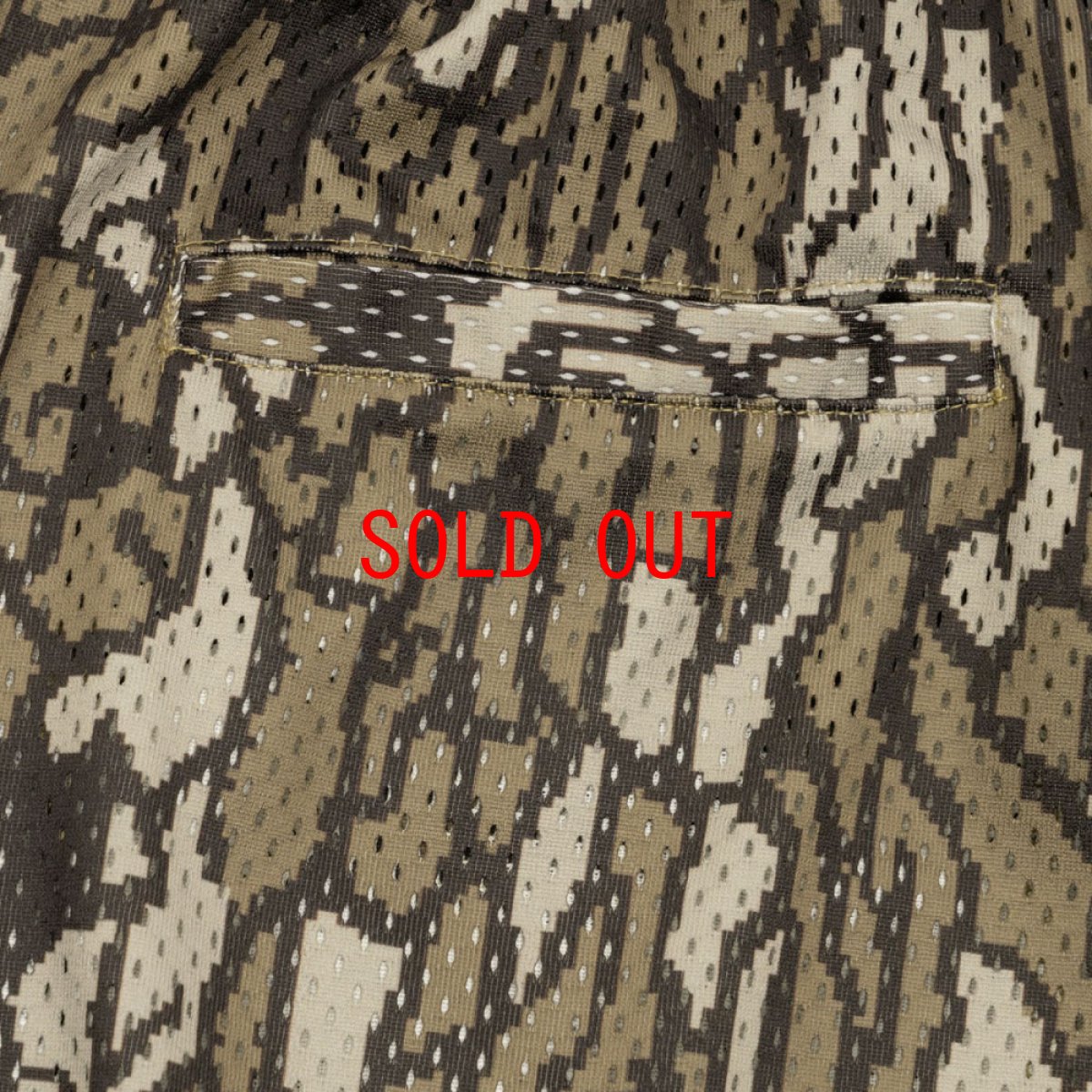 画像10: Airy Training Shorts Tree Camo メッシュ ショーツ バスケ ジャージ (10)
