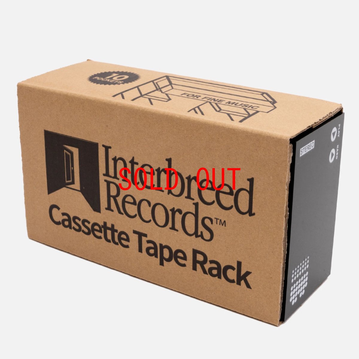 画像15: IB Records Cassette Tape Rack アクリル カセット テープ ラック 10本 収納 (15)