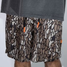 画像2: Airy Training Shorts Tree Camo メッシュ ショーツ バスケ ジャージ (2)