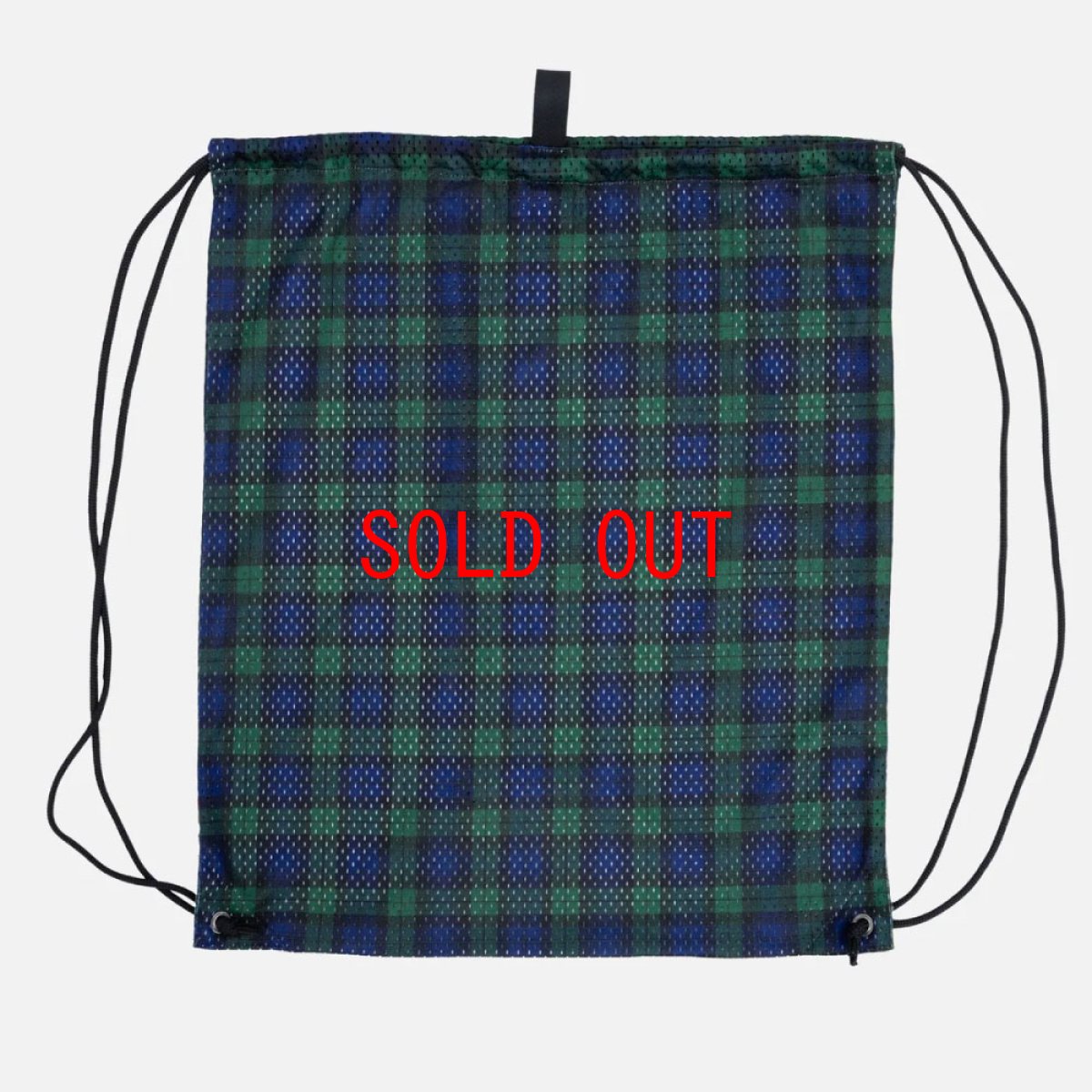 画像8: DIGSPORTS Gym Sack ブラックウォッチ TREE CAMO メッシュ バッグ レコード ナップサック (8)