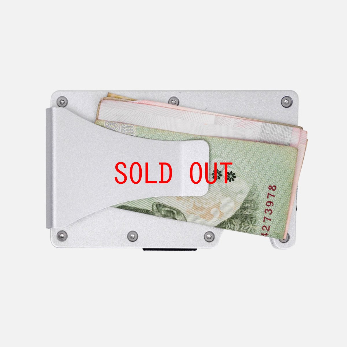 画像9: Minimum Wallet アルミニウム カード ケース マネークリップ (9)