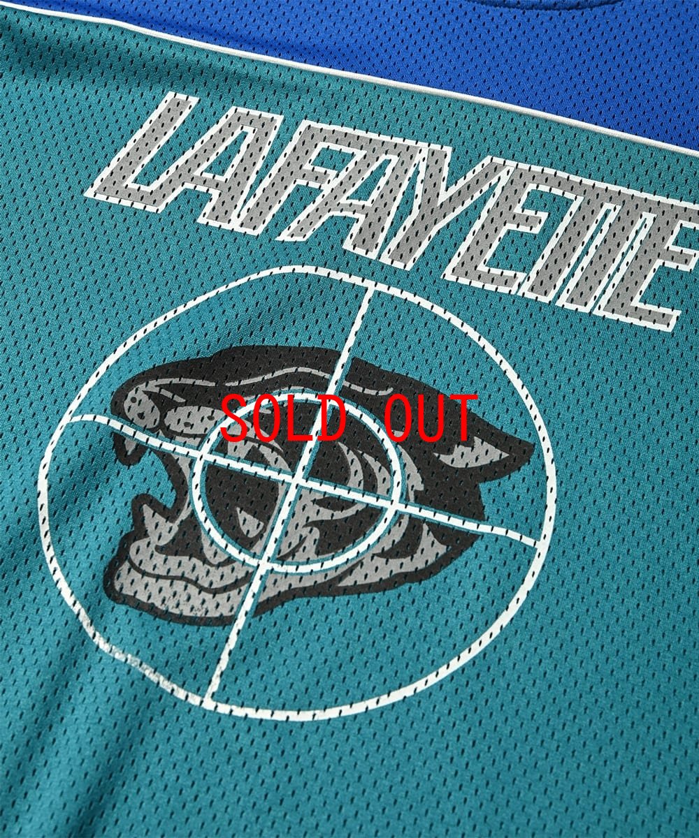 画像5: Target Mesh Jersey BLU パイピング メッシュ ジャージー (5)