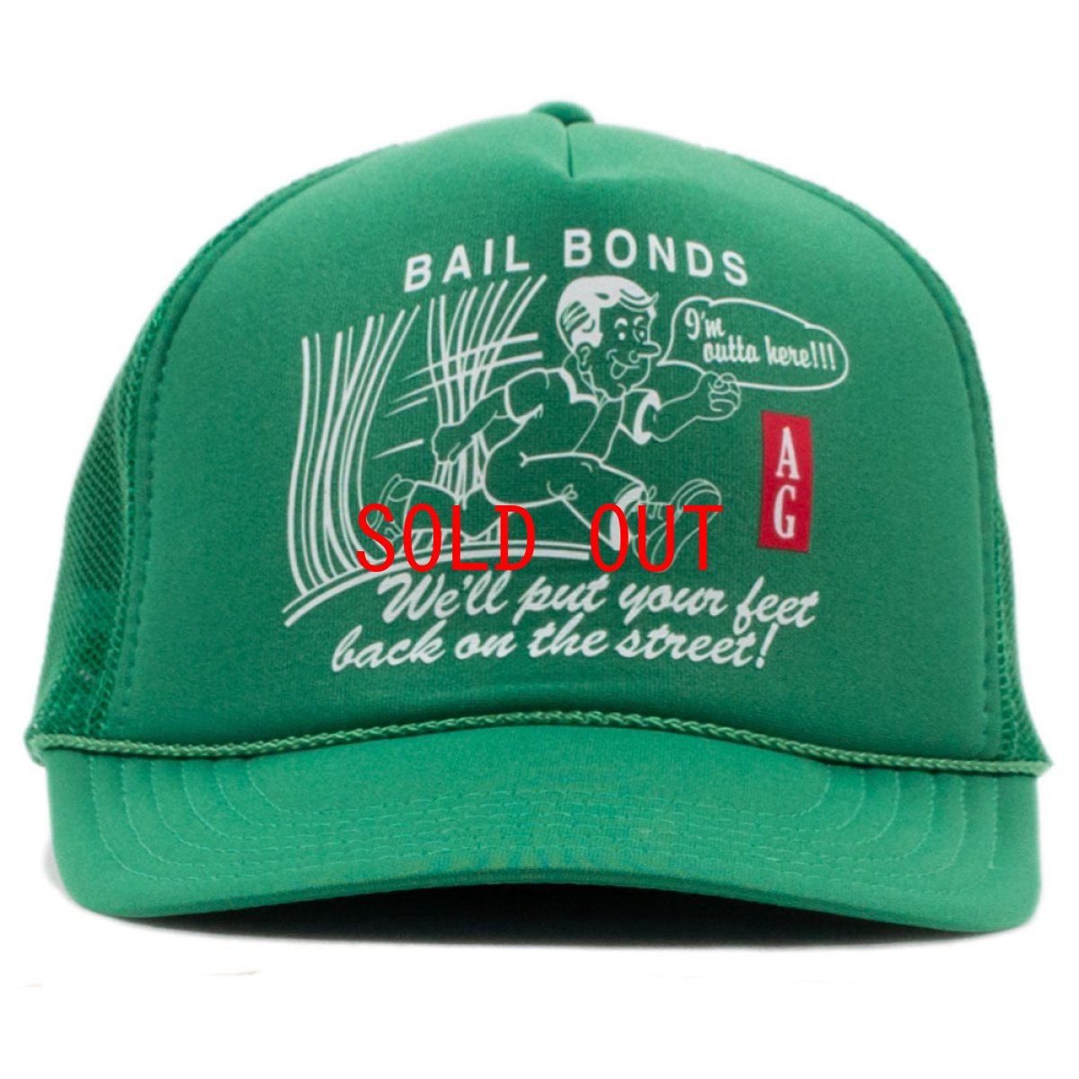 画像3: Bail Bond Trucker Cap トラッカー メッシュ キャップ 帽子 (3)