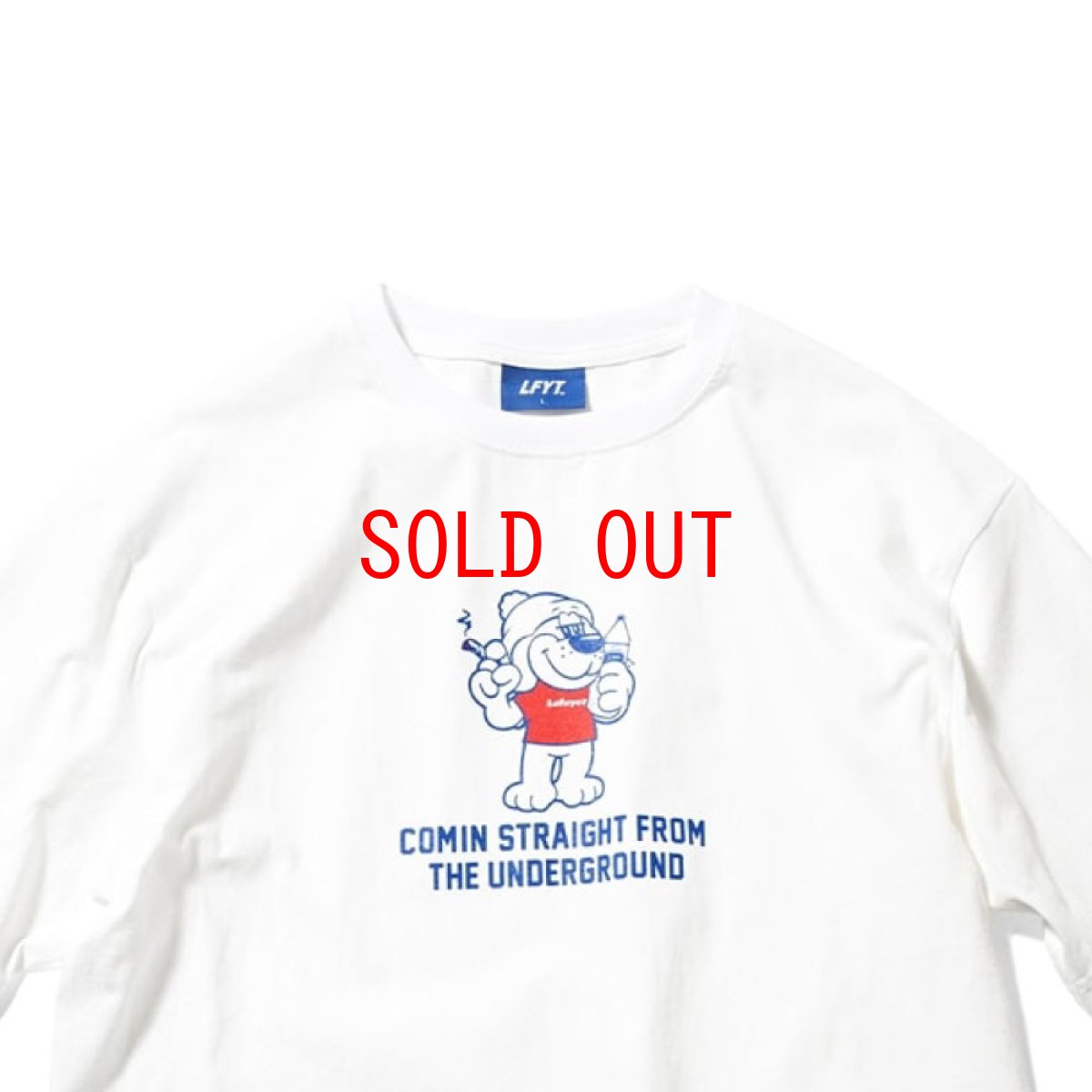画像1: FTP Dog S/S Tee WHT 半袖 Tシャツ (1)