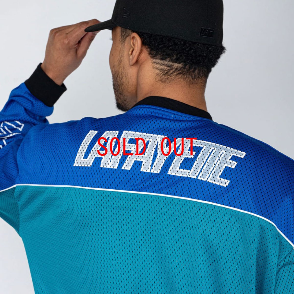 画像6: Target Mesh Jersey BLU パイピング メッシュ ジャージー (6)