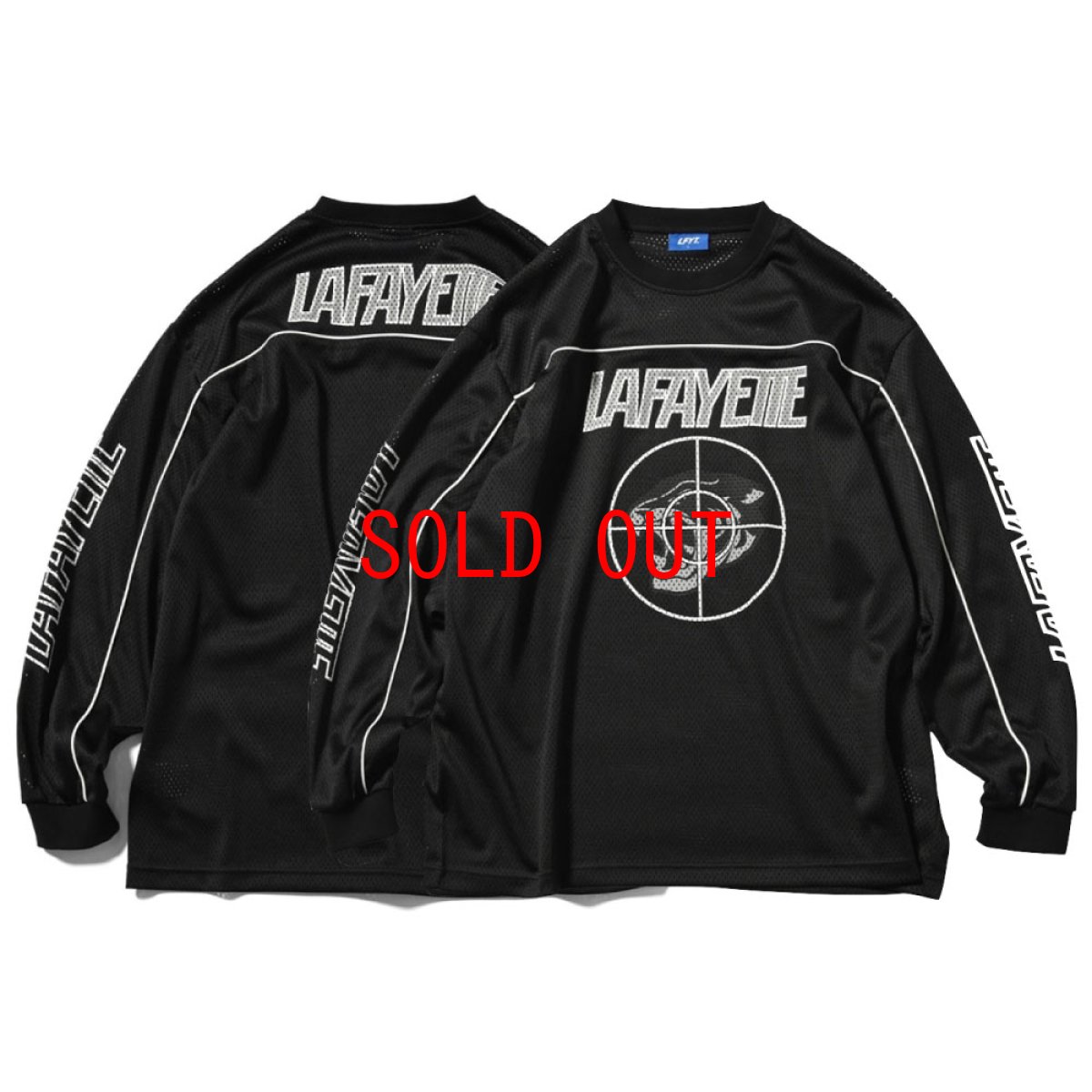 画像10: Target Mesh Jersey BK パイピング メッシュ ジャージー (10)