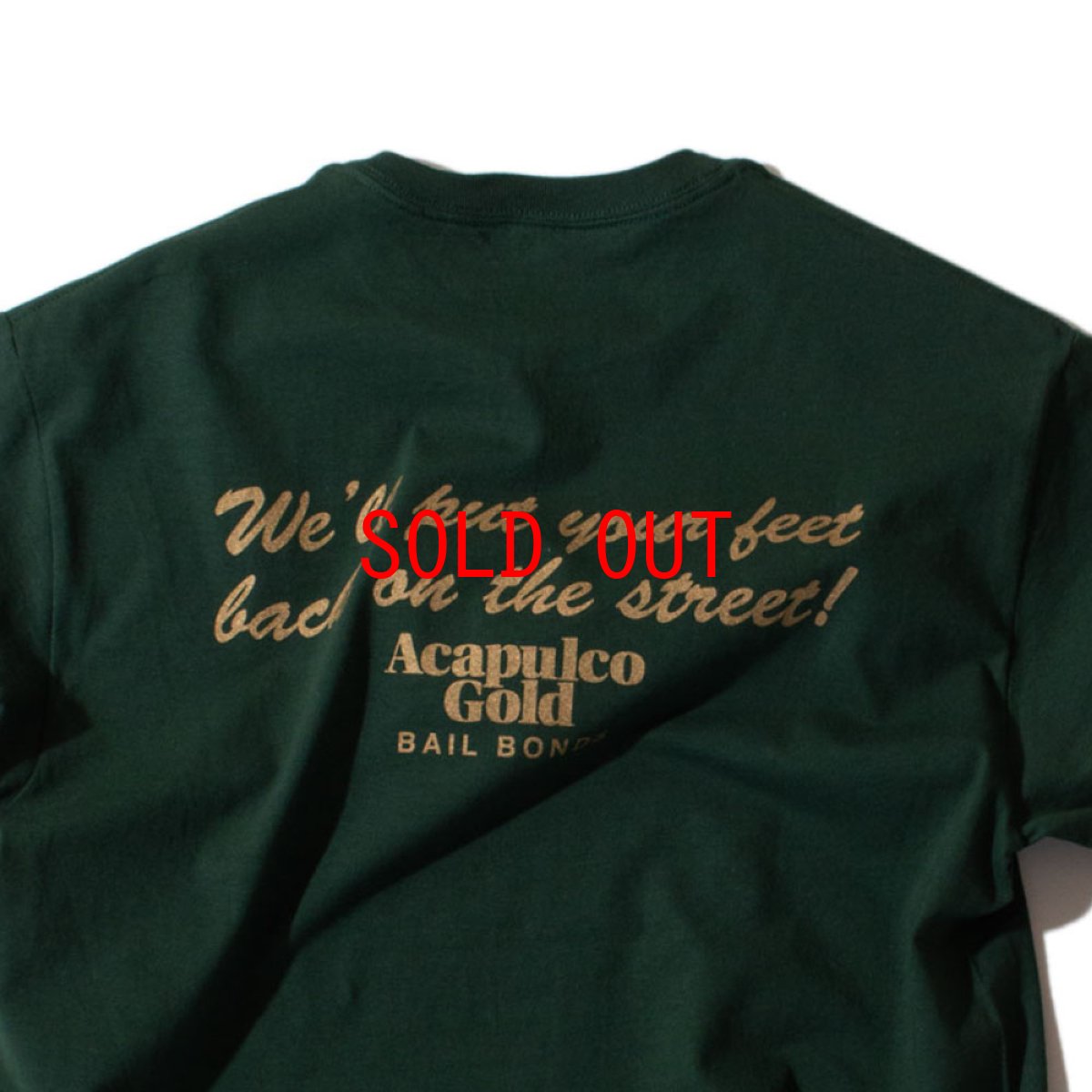 画像5: BAIL BONDS S/S Tee Green 半袖 Tシャツ (5)