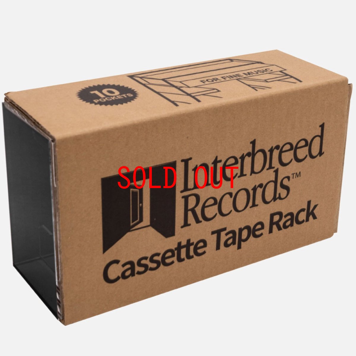 画像13: IB Records Cassette Tape Rack アクリル カセット テープ ラック 10本 収納 (13)