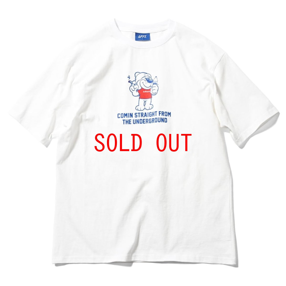 画像2: FTP Dog S/S Tee WHT 半袖 Tシャツ (2)