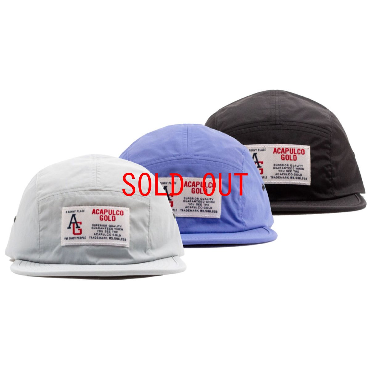 画像1: Active Recycled Nylon Low Profile Camp Cap キャンプ キャップ 帽子 (1)