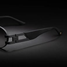 画像3: ST. James Matte Blackout & 24K Gold Sunglasses セントジェームス マットブラック & 24K ゴールド サングラス レンズ (3)