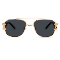 画像3: Royals Black & 24K Gold Sunglasses ロイアル ブラック ゴールド サングラス  (3)