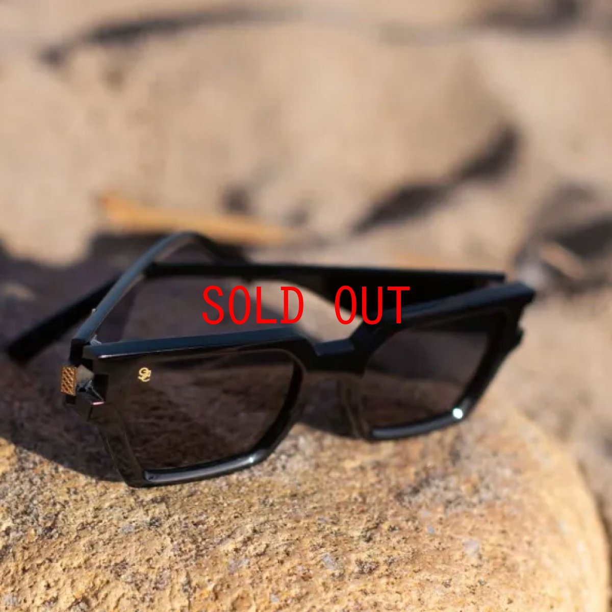 画像6: Locks Black & 24K Gold Sunglasses ロックス ブラック 偏光 ゴールド サングラス レンズ (6)